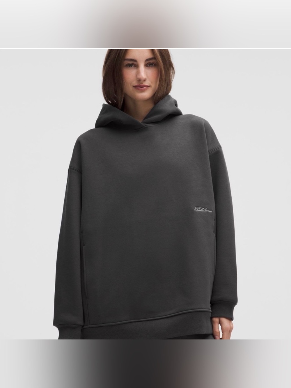 Lululemon Women's Big Cozy Ultra-Oversized Hoodie Graphite Grey